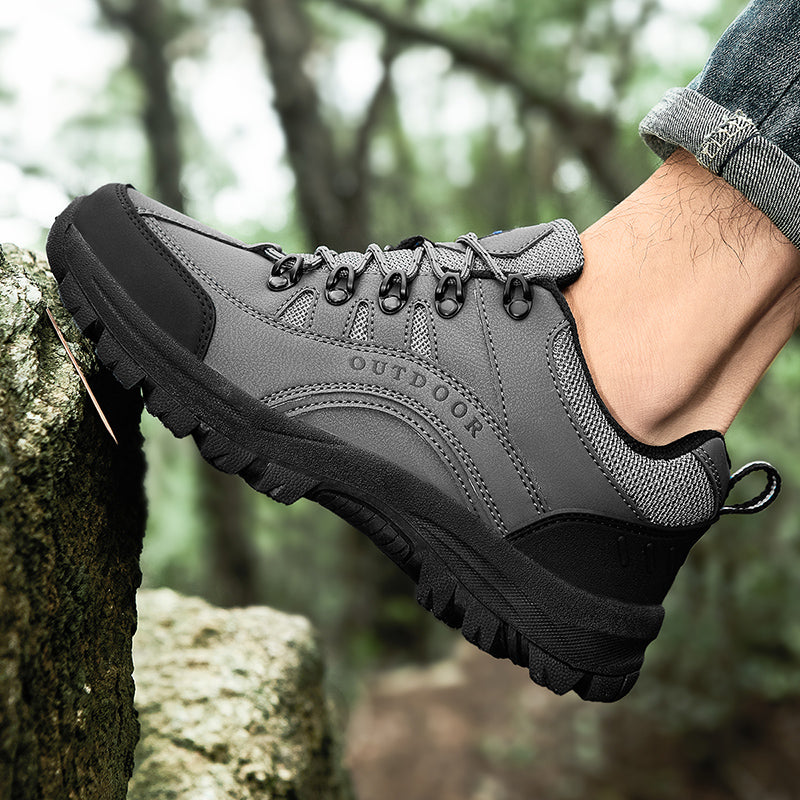 OrthoWalk Achilles - semi-orthopedische wandelschoen grijs 2 - Waterafstotend en ademend